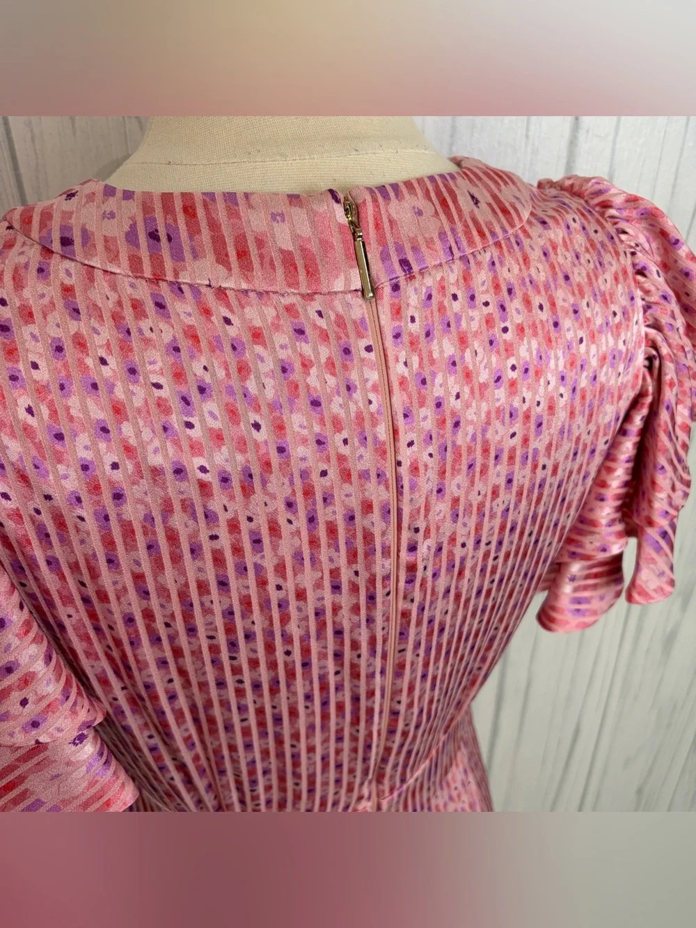 KATE SPADE COLLECTION Poppy Field Devore‎ Maxi Dress, Size 8, NWOT ($598)